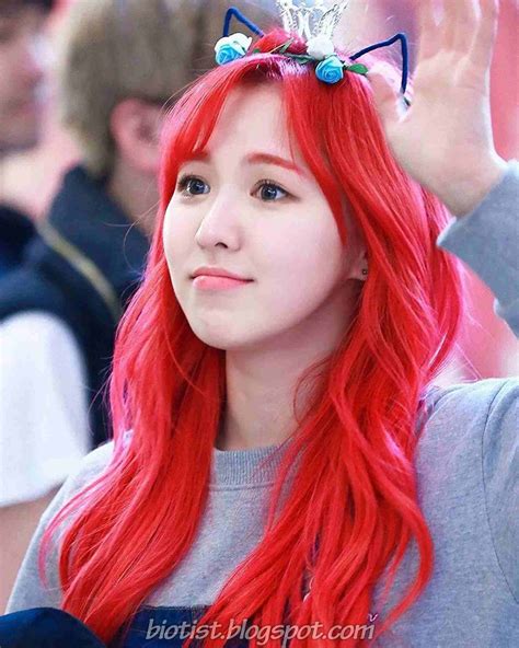 wendy red velvet profile.